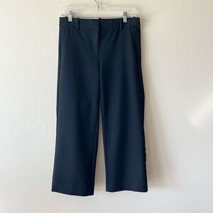 J Crew Wide Leg Ponte Crop Ankle Paints